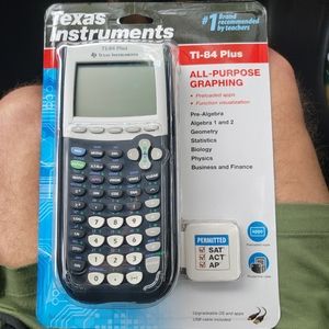 TEXAS INSTRUMENTS TI-84 GRAPHING CALCULATOR